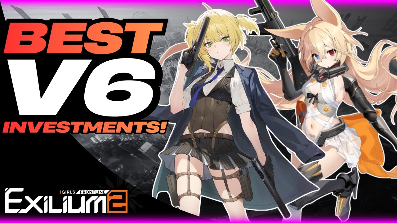 Рейтинг персонажей V0 + V6 (Китай) | Новый топовый персонаж V6! | Girls' Frontline 2: Exilium