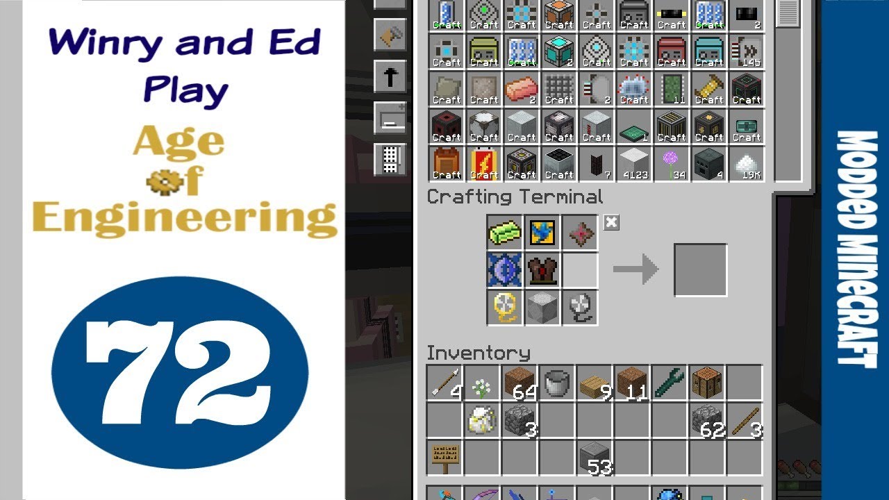 [72] Angel Ring Crafting ... Start! | Age of Engineering | 1.10.2 Modded Minecraft