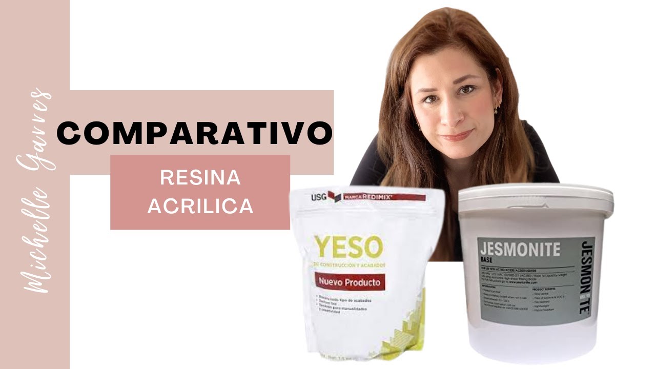 ❇️ Que es el Jesmonite vs el. Yeso? Comparemos la Resina Acrílica con el Yeso❇️