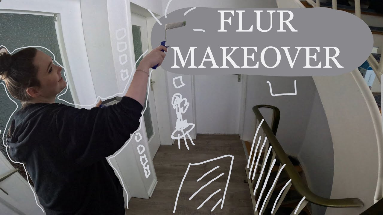 Flur Makeover Teil 1 - Schmaler, dunkler Flur und Ikea Haul