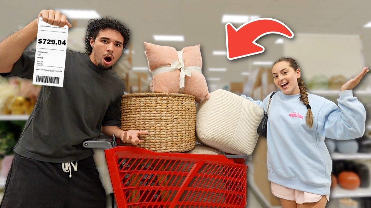 Letting My Girlfriend Shop For My House!! *GONE WRONG*