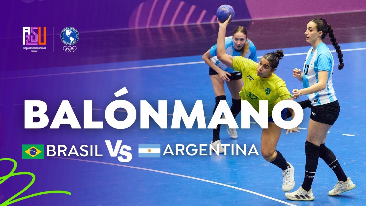Brasil vs Argentina - Final - Balonmano Femenino - Juegos Panamericanos Junior ASU 2025