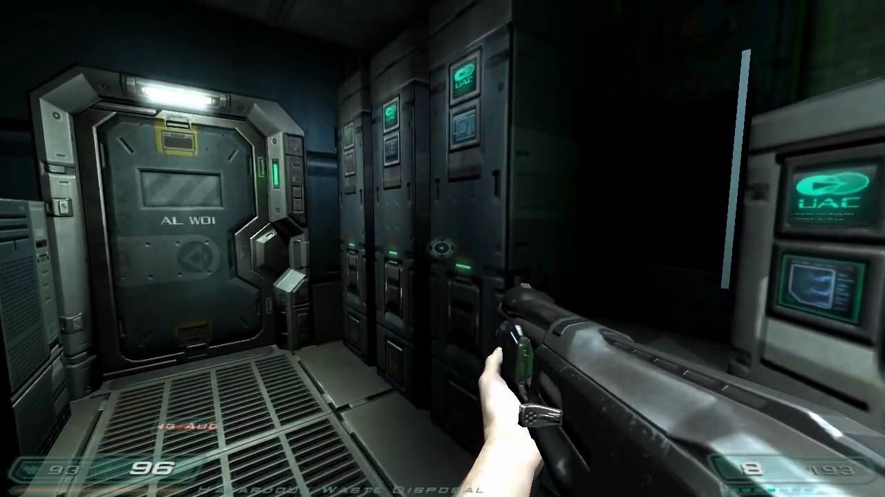 Doom 3 Walkthrough Part 11 HD - Level 7, Alpha Labs Sector 3