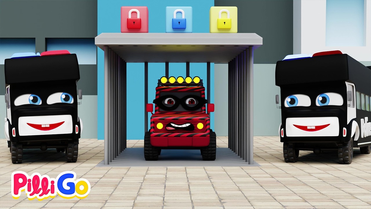 Baby Police Doo Doo Doo 🚓 | Police Chase the Thief! | Kids Songs | Pilli Go