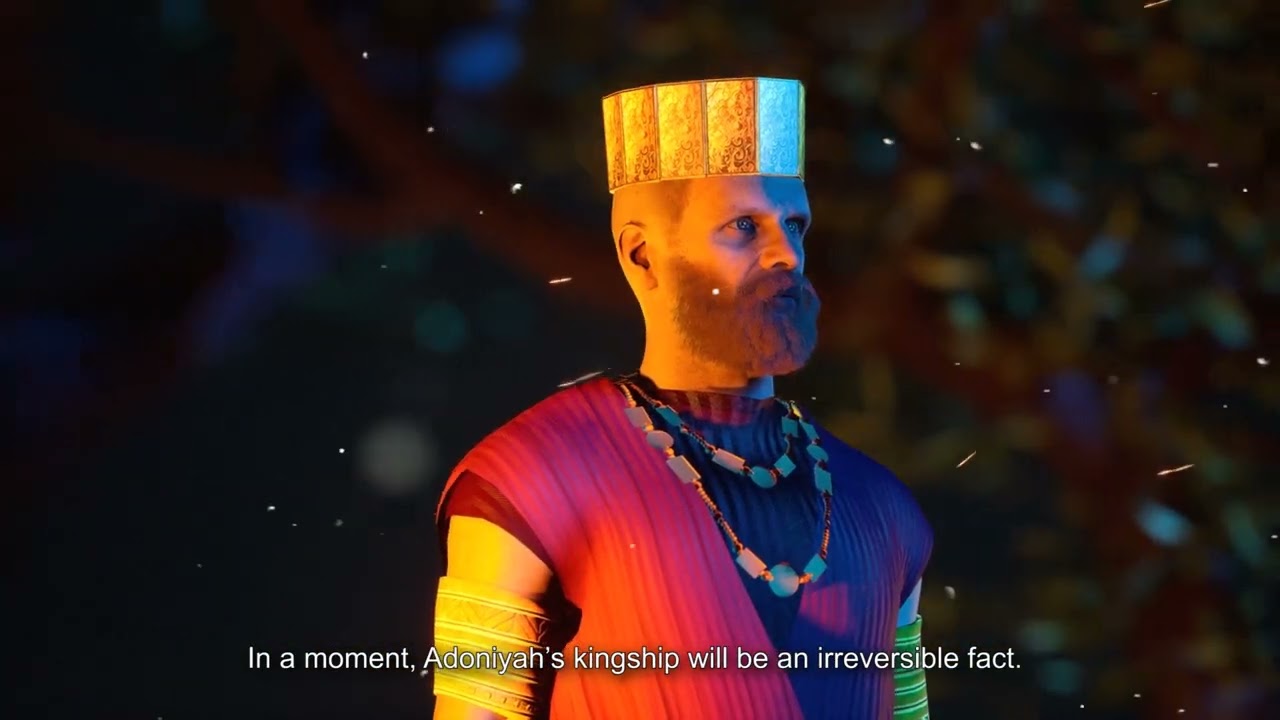 The Battle for the Crown  The Coronation of Solomon at the Spring of the Gihon