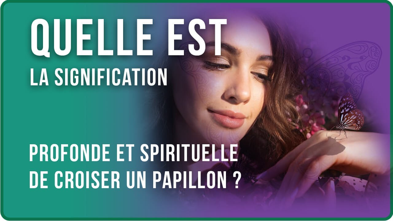 SIGNIFICATION SPIRITUELLE de Croiser ou Voir un Papillon ?