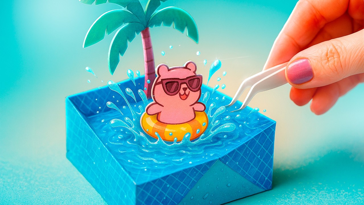 Voc&ecirc; Precisa Ver Essa Capivara na Piscina! 🦫💦🏊&zwj;♂️ + 3 IDEIAS SURPREENDENTES!