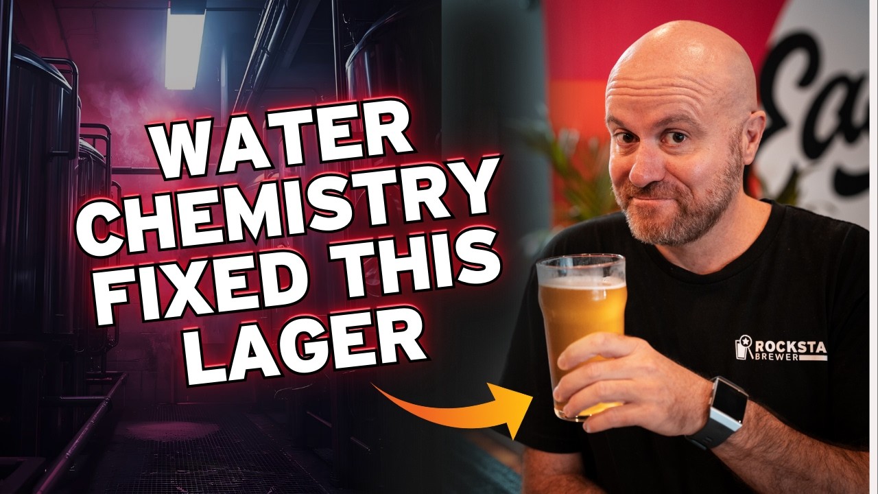 How To Brew Amazing Lager With Water Chemistry