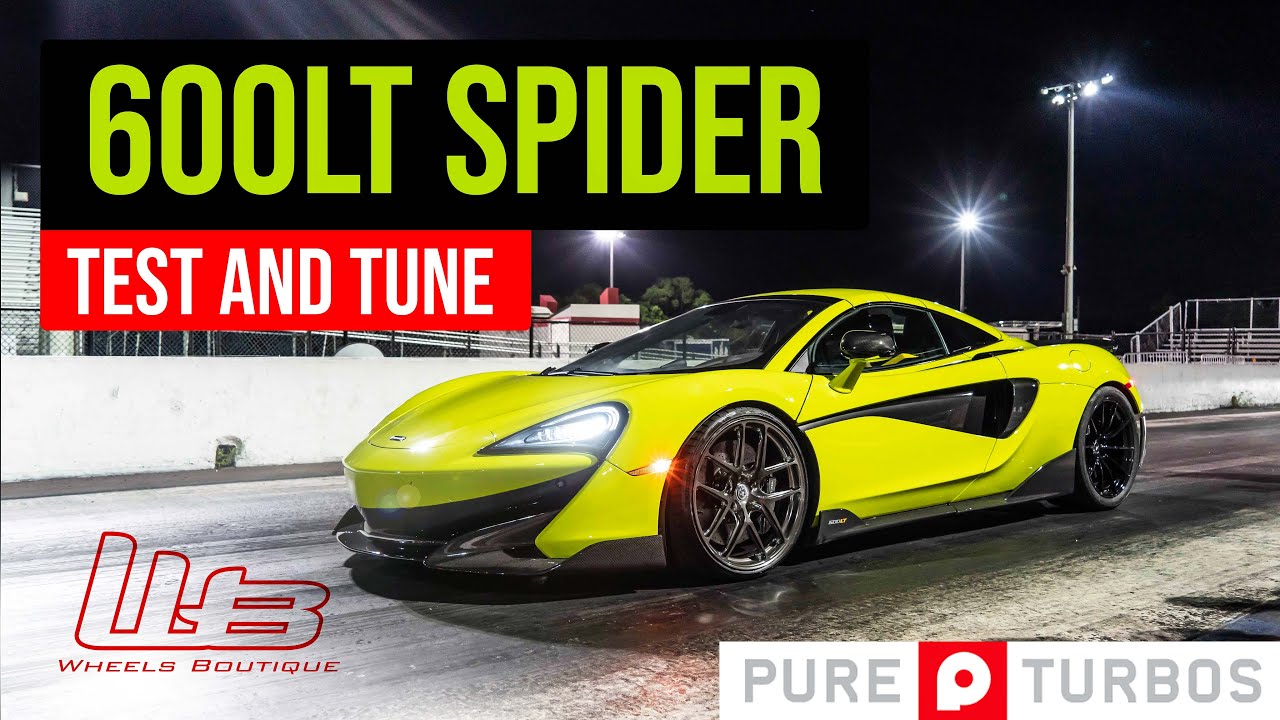 PURE TURBOS MCLAREN 600LT TEST AND TUNE!