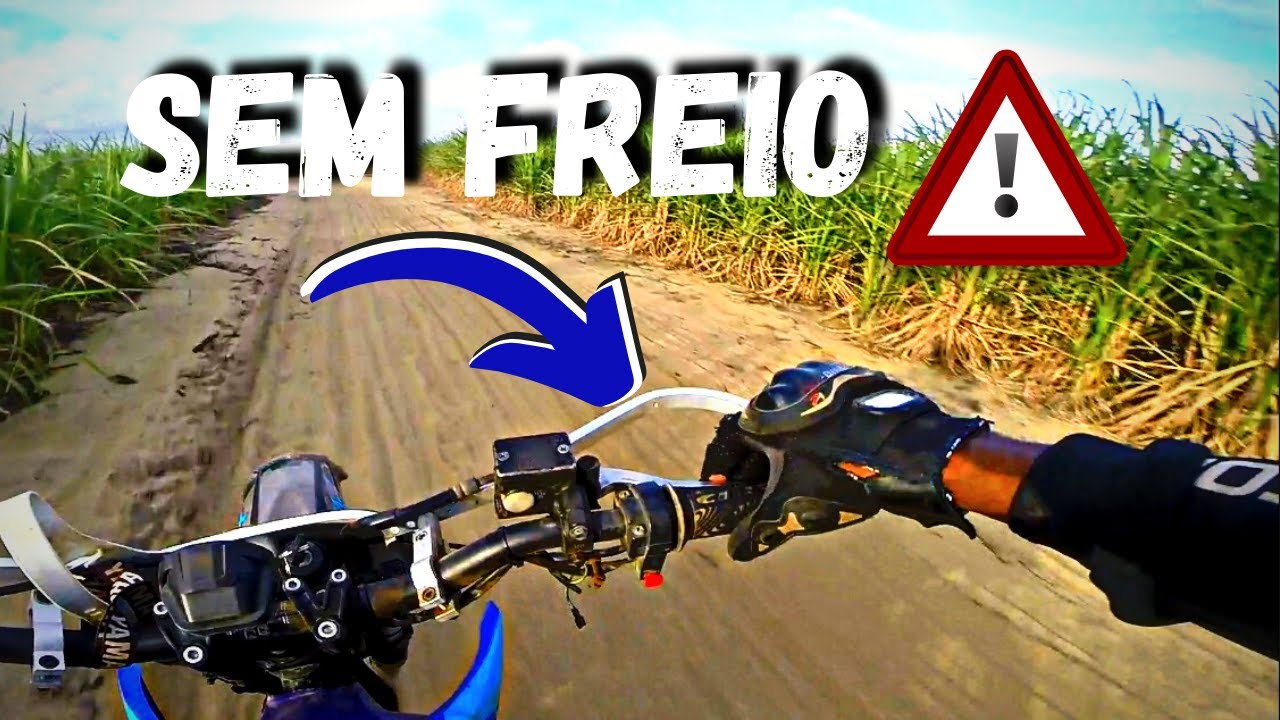 FIZ A TRILHA SEM FREIO NA XTZ 125