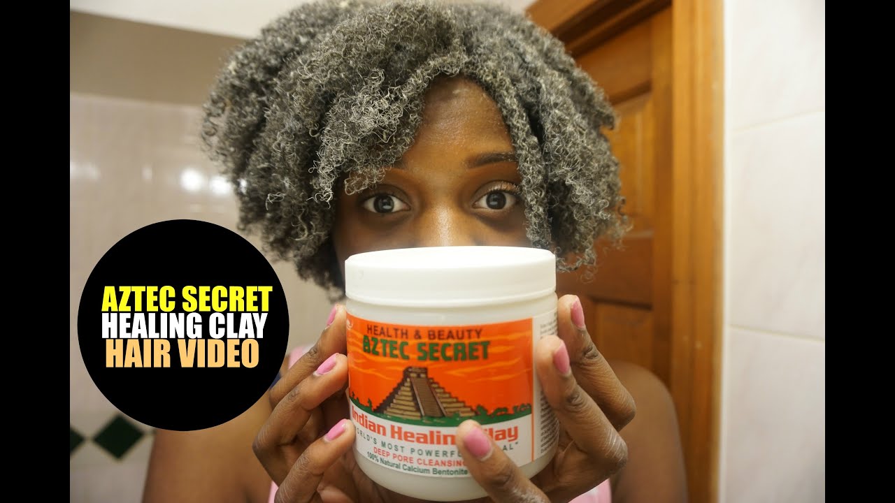 Aztec Secret Indian Healing Clay Mask on 4b/4c Hair + DEMO