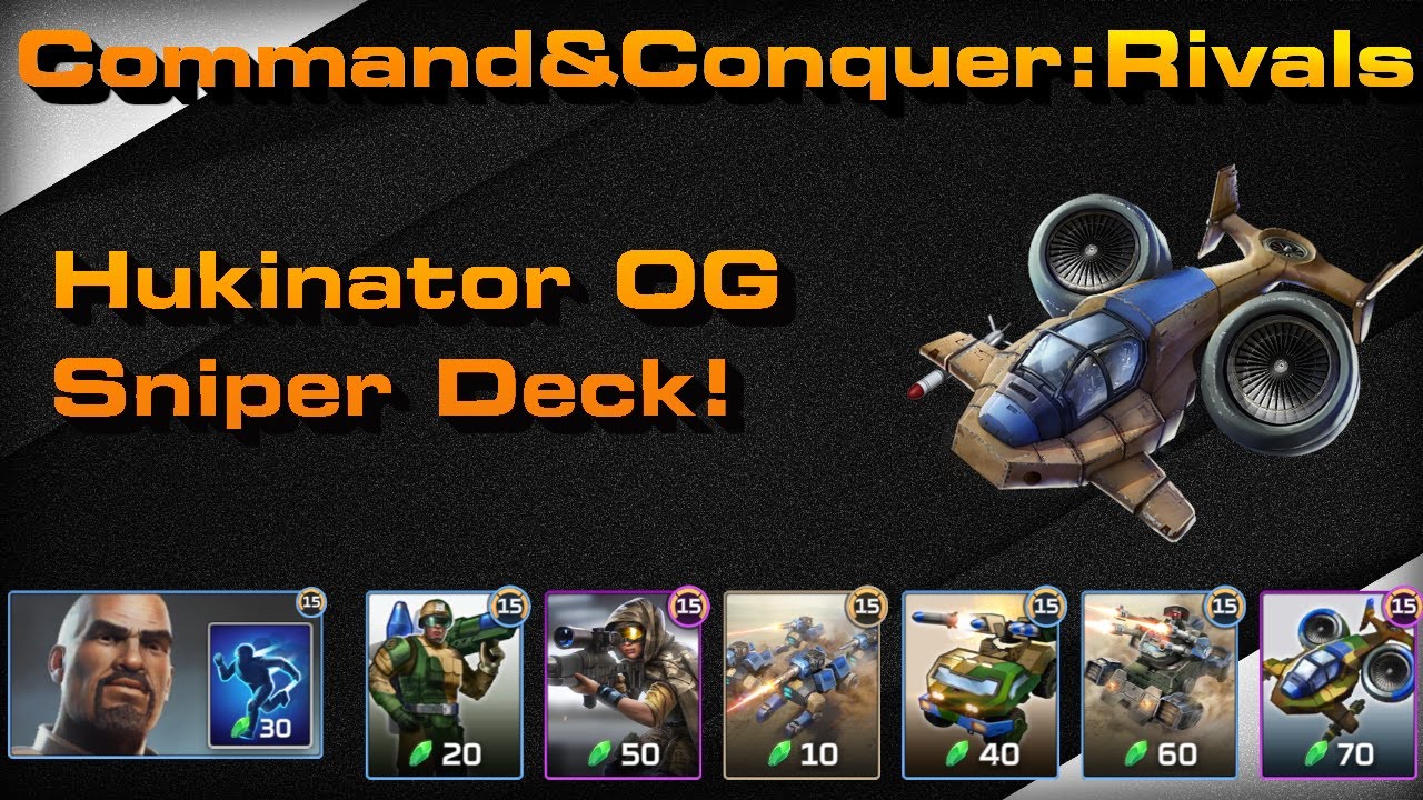 C&C Rivals: Is This The Best Sniper Deck?