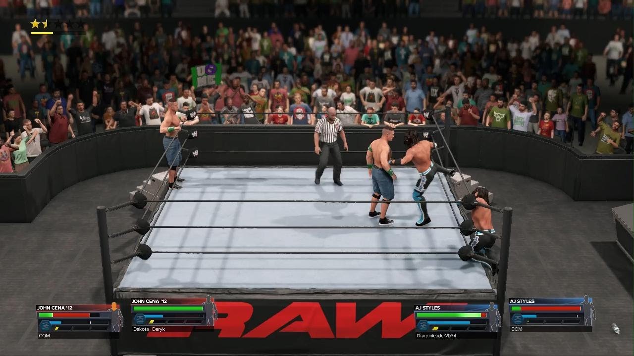 WWE 2K23 John Cena vs Aj Styles
