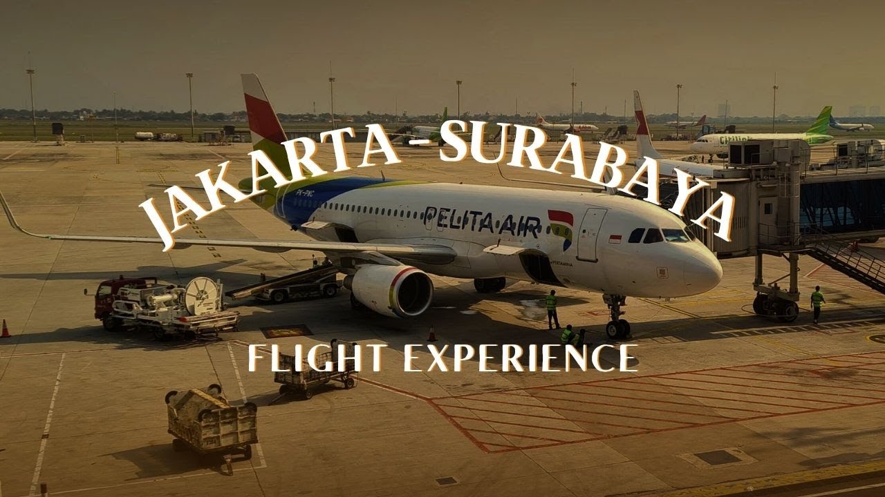 PELITA AIR JAKARTA   SURABAYA | CARA NAIK SHUTTLE BUS KE GATE 26 GRATIS!