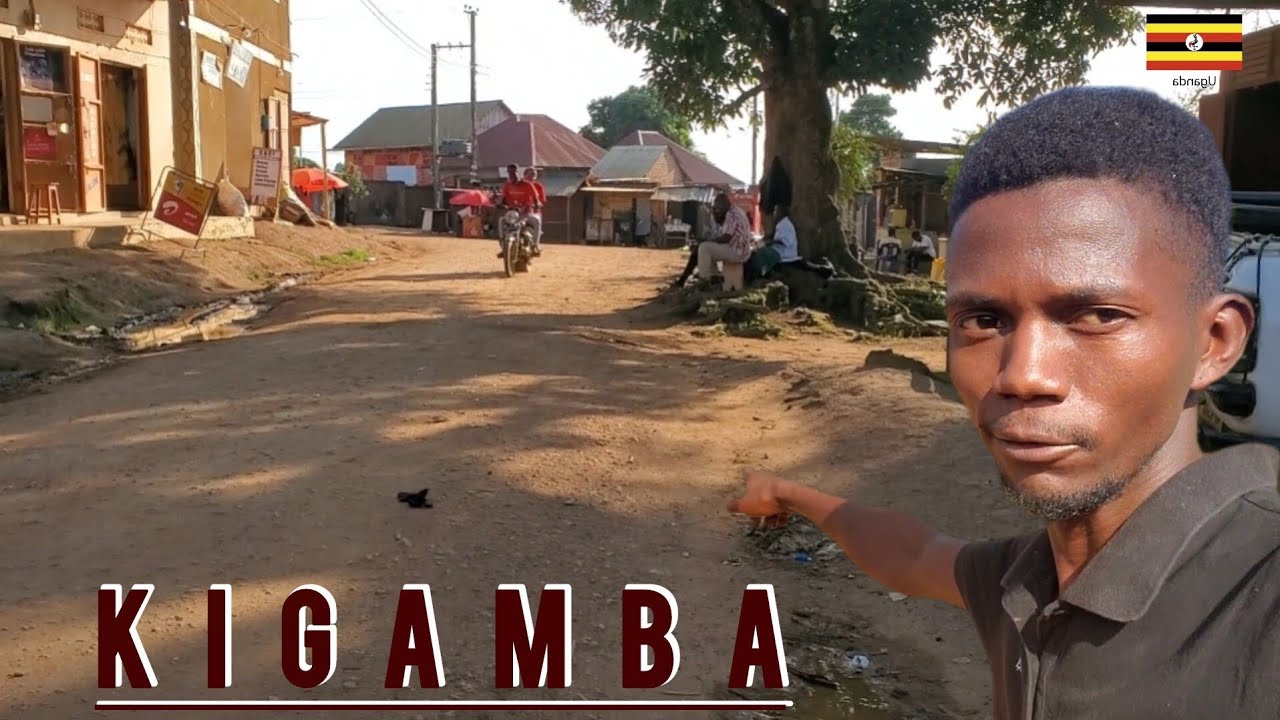 Evening walk inside one of my African local trading center