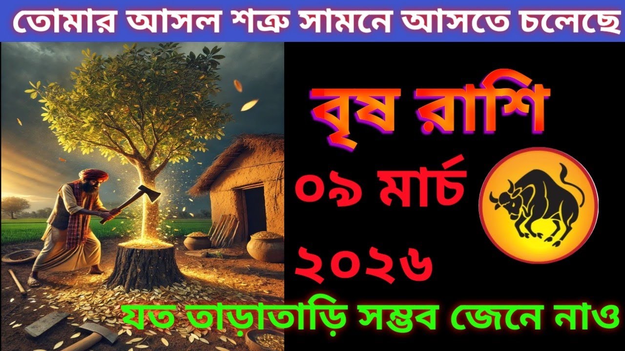 বৃষ রাশি ♉ তোমার আসল শত্রু সামনে আসতে চলেছে যত তাড়াতাড়ি সম্ভব জেনে নাও #vrishrashifal #taurus 