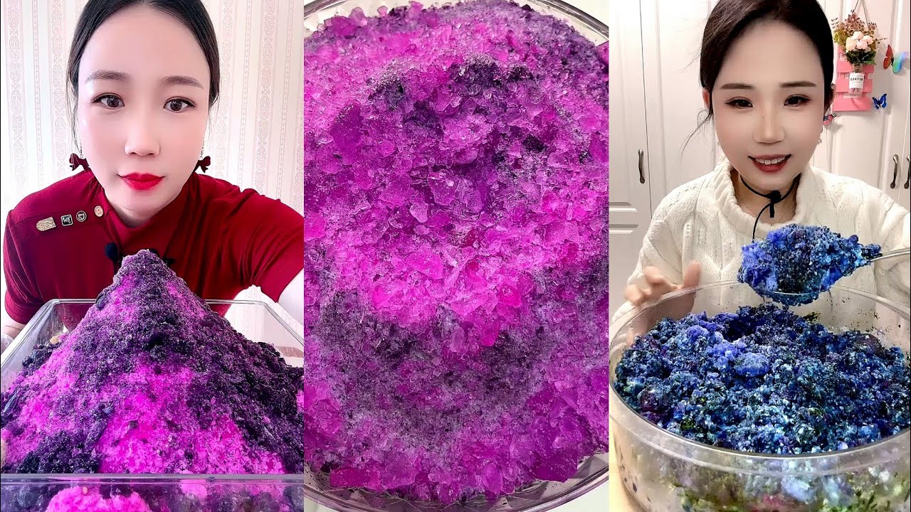 ASMR SHAVED ICE EATING