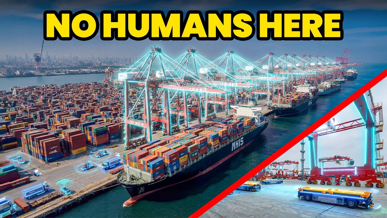 China Just Automated an Entire Port and It's Terrifying Competitors