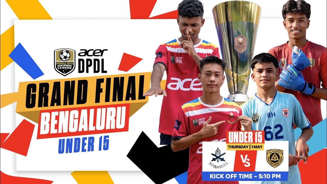 DPDL BENGALURU UNDER 15 GRAND FINAL | Army Boys Sports Coy vs Alchemy Ignis | SEASON 2024/25
