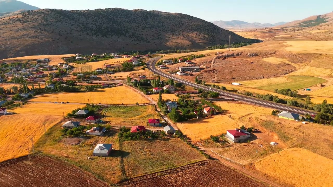 Kayseri Sarız Kemer Köyü Drone Video Çekimi
