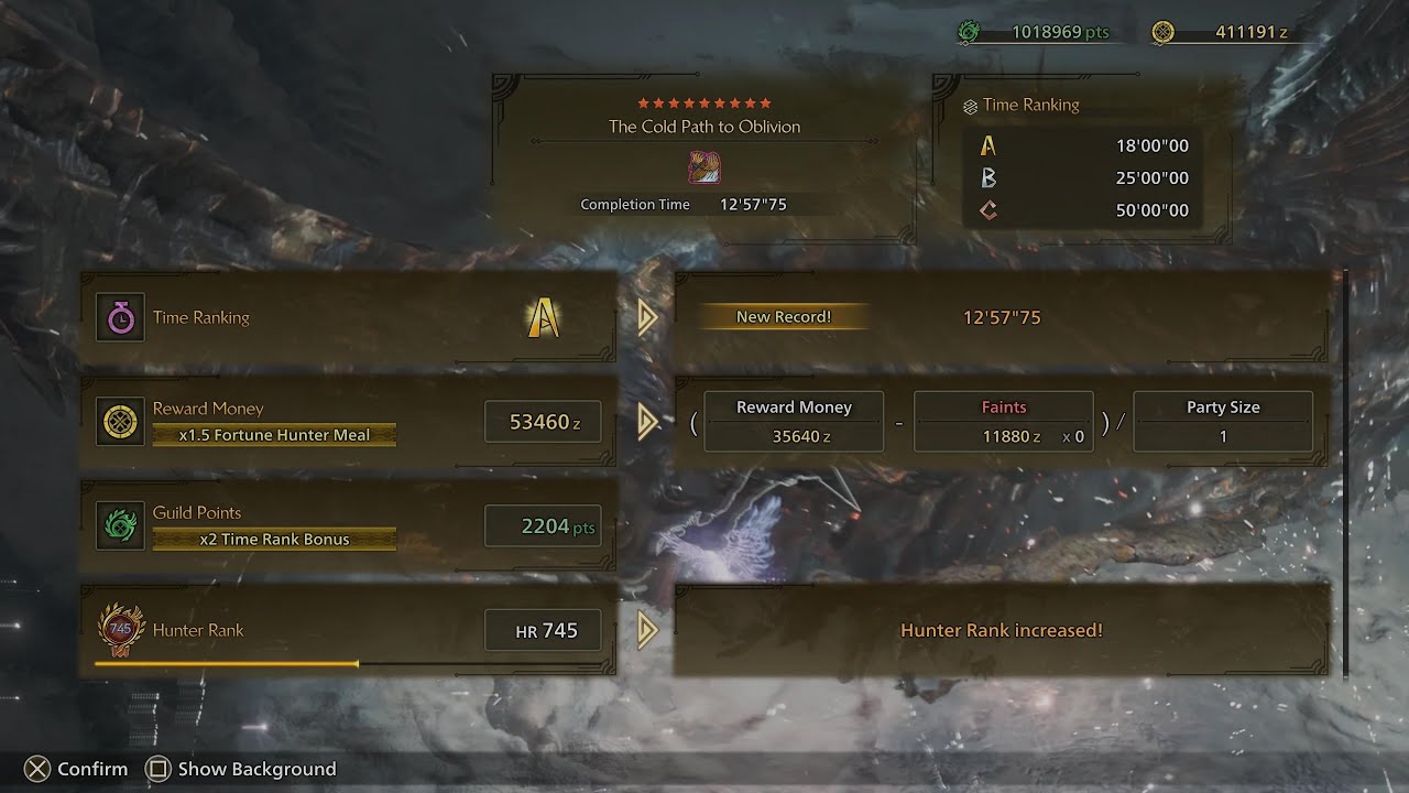 Monster Hunter Wilds - The Cold Path to Oblivion Challenge Quest - Hunting Horn Solo