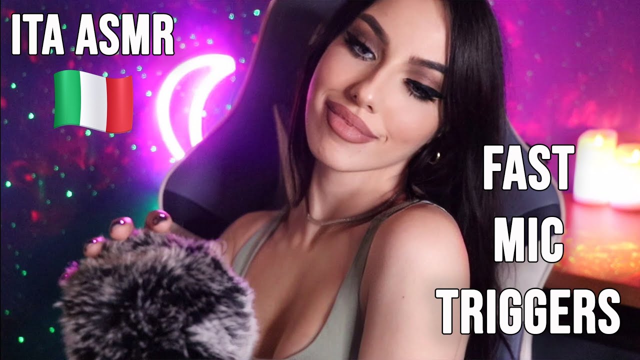 ASMR - INTENSE MIC TRIGGERS (asmr per chi vuole tingles senza cuffie)