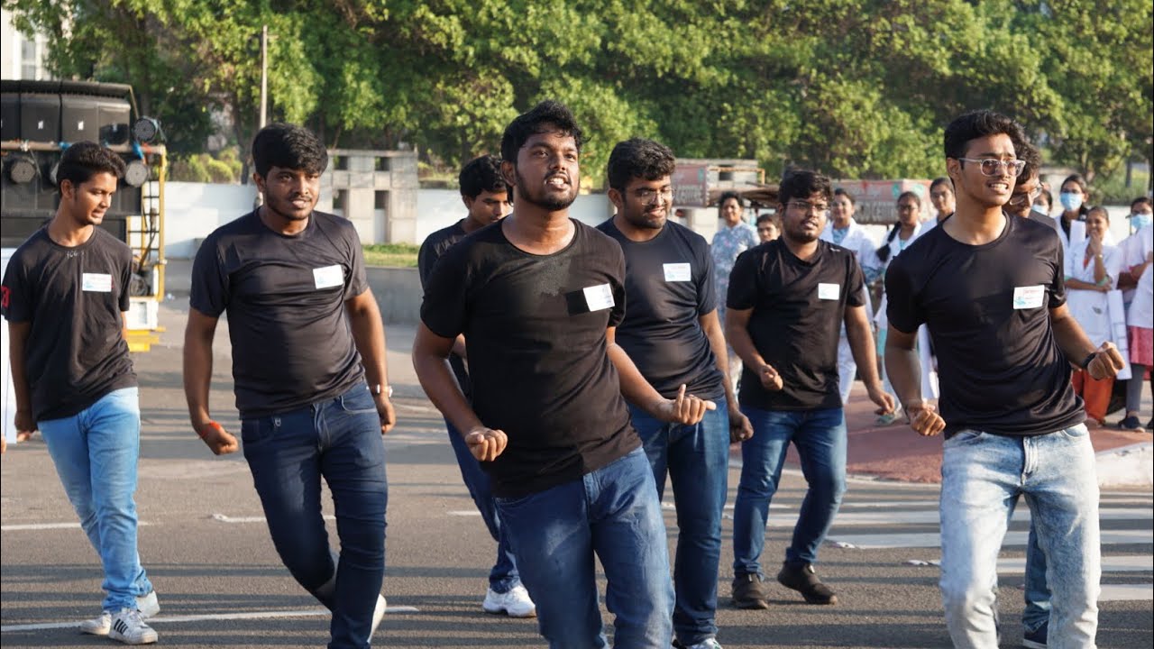 Flashmob II DARSHANA II Andhra Medical College II Eye Donation Fortnight