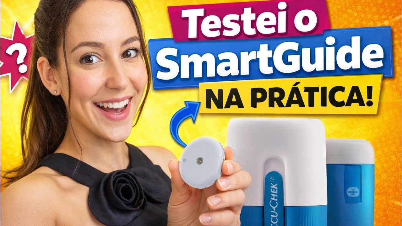 SMARTGUIDE: Sensor de Glicose com IA - Minha experiência 🚨 (PRÓS ❌ CONTRAS) #diabetes #glicose 