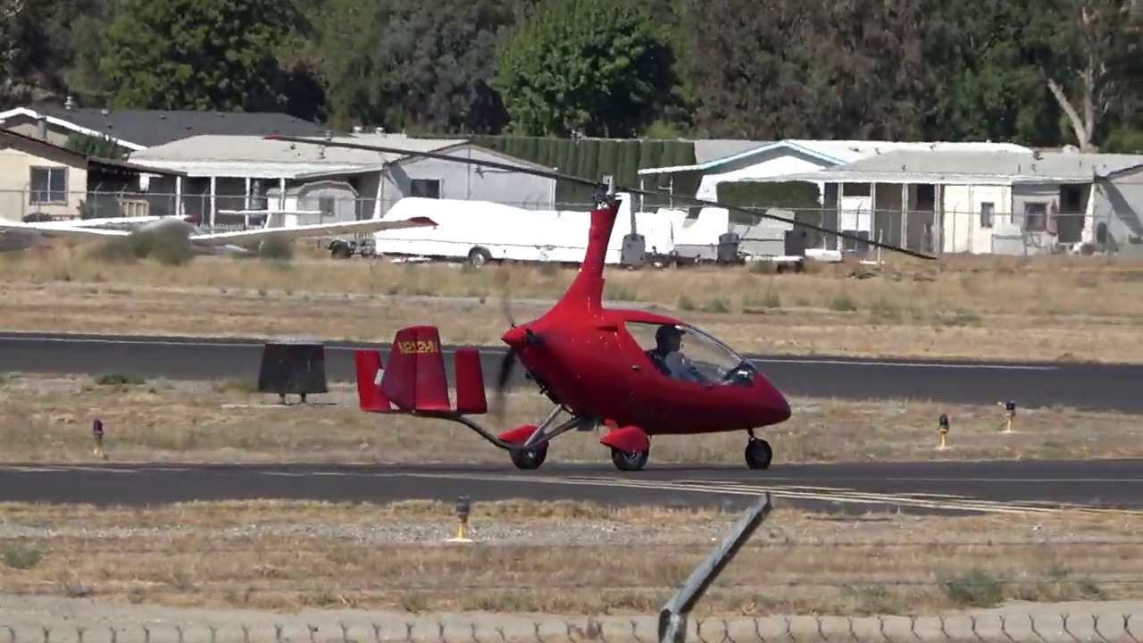 Calidus AutoGyro Hemet Ryan Airport. October 17, 2019