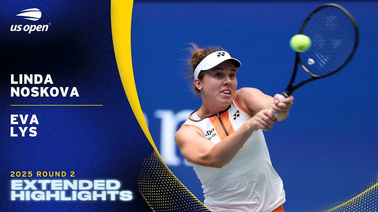 Linda Noskova vs. Eva Lys Extended Highlights | 2025 US Open Round 2