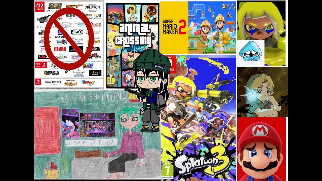dans splatoon 3  c'est pire que la guerre civile nintendo direct 0/20