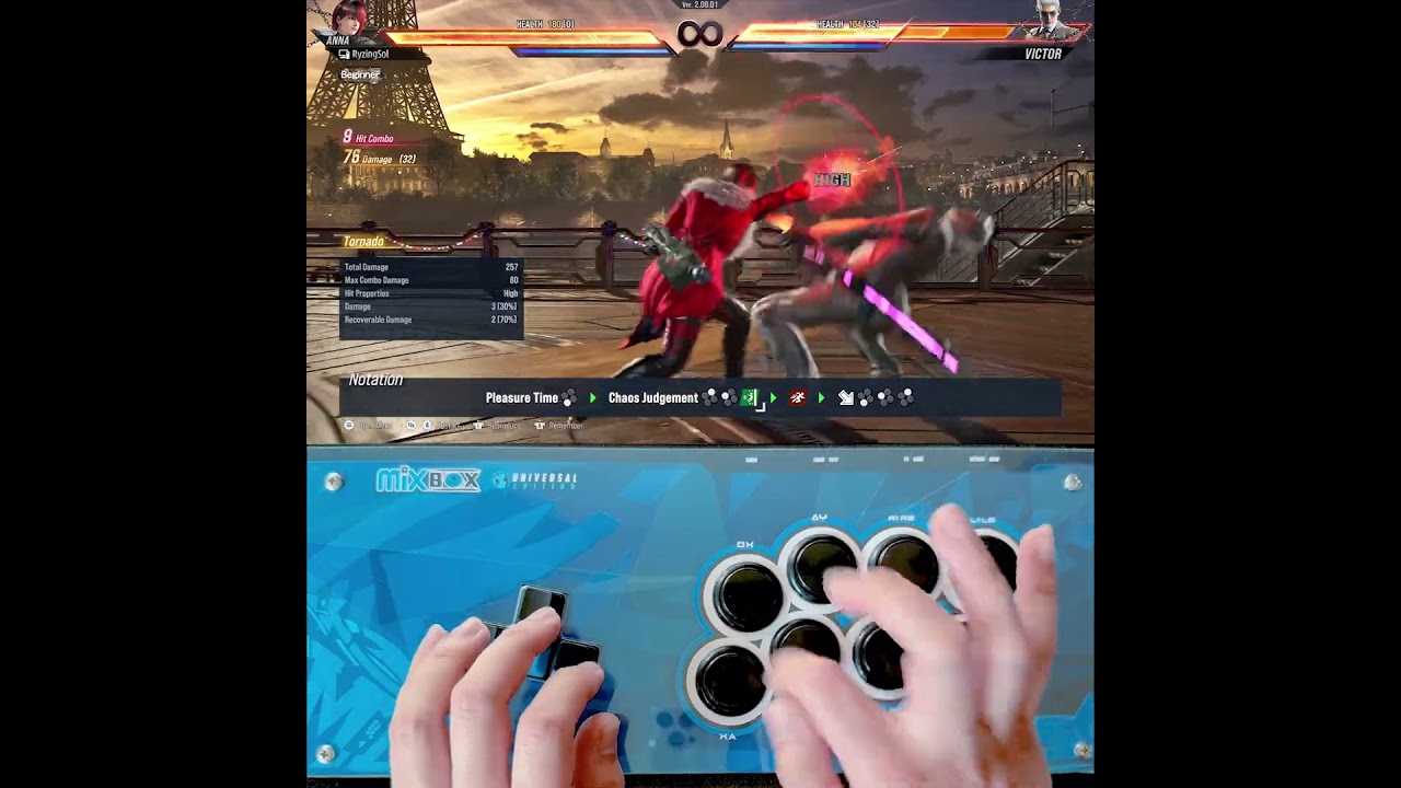 ANNA High Damage Wall Carry Combo | Mixbox 💥 #tekken8
