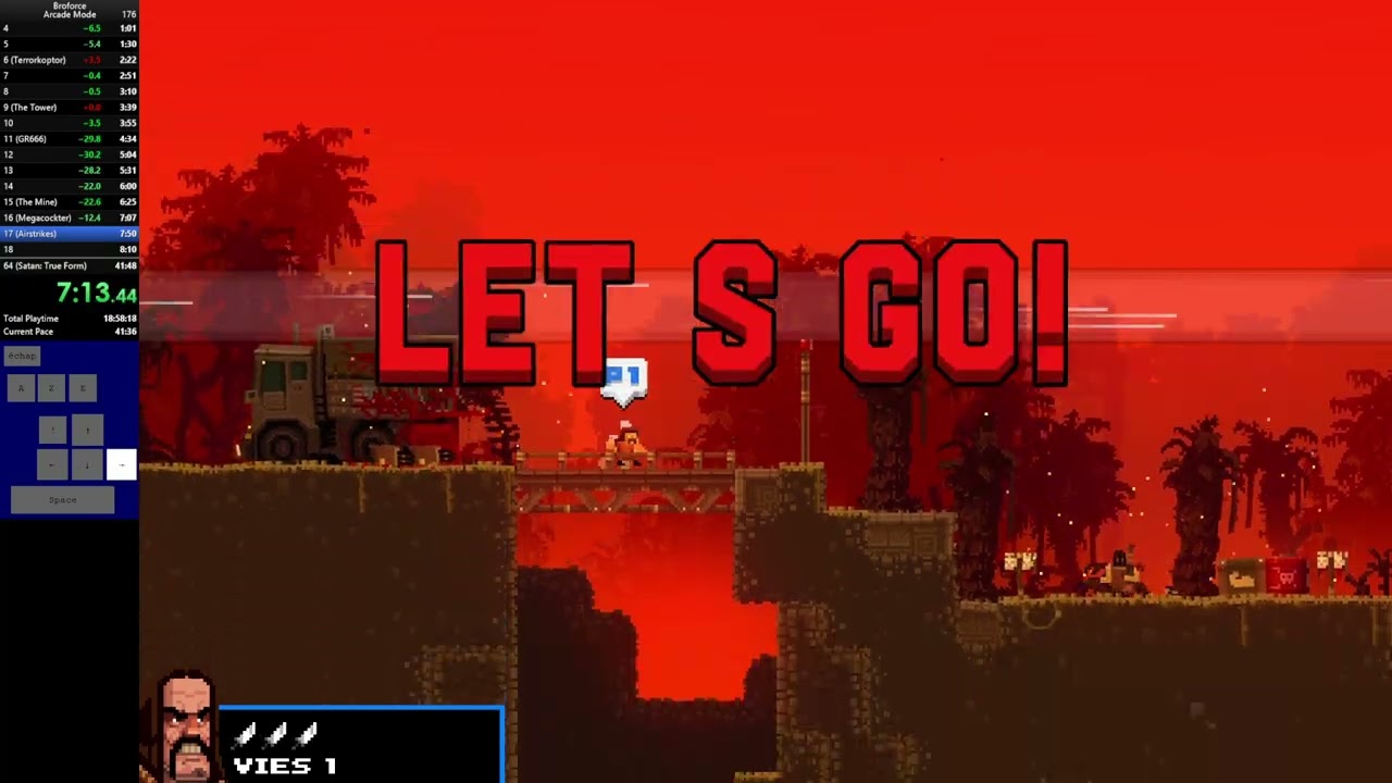 Broforce Arcade mode Normal (41'32