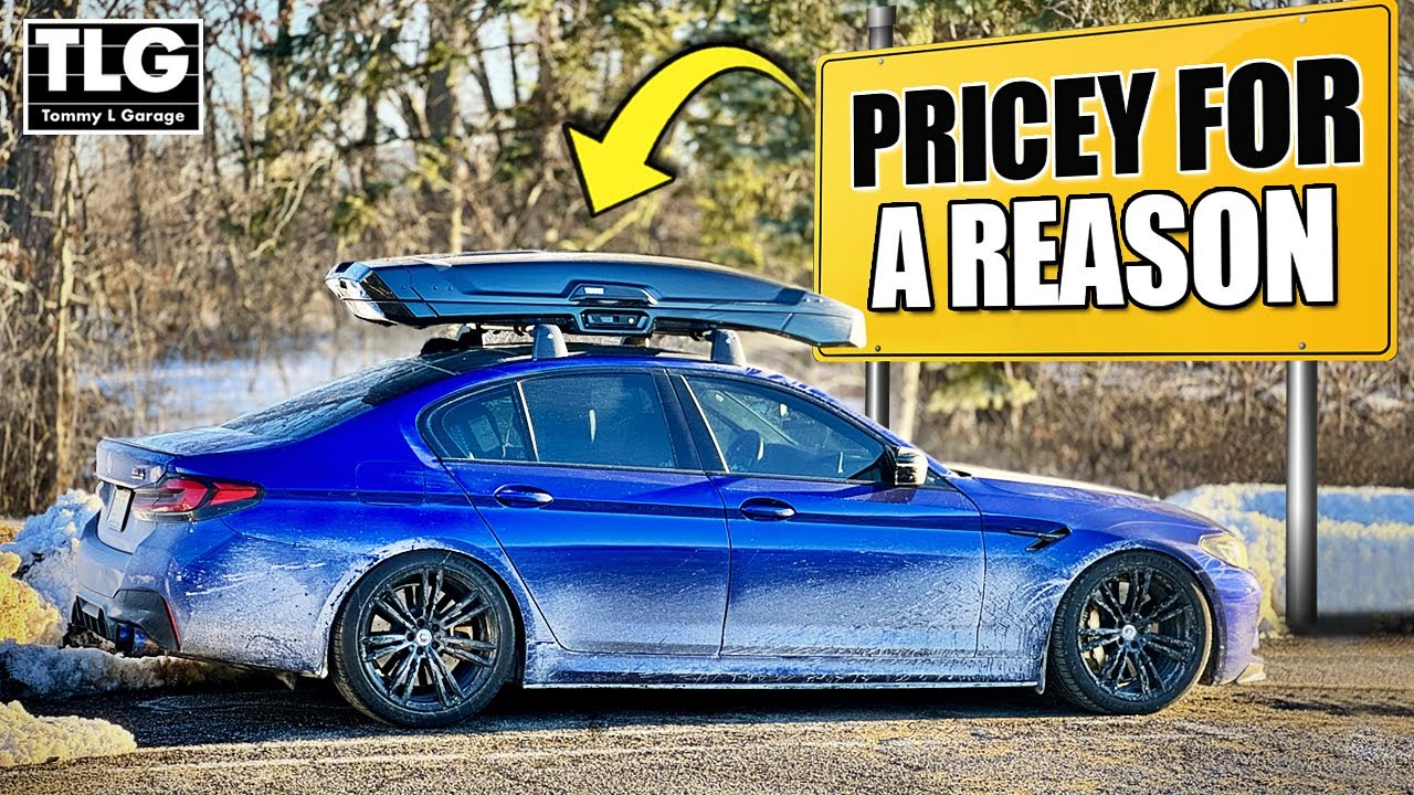 Thule Vector Alpine Roof Box on a BMW M5: Install DIY and Review