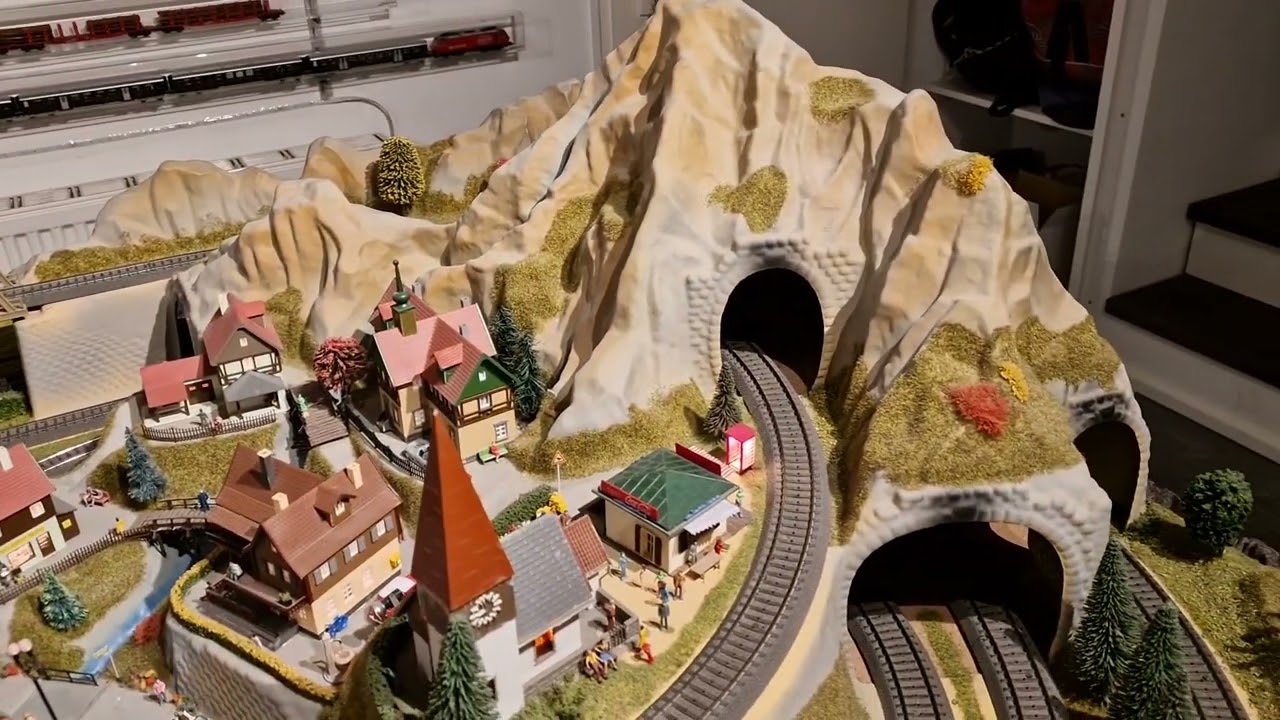 Ausflugsfahrt mit dem gläsernen Zug von Märklin.