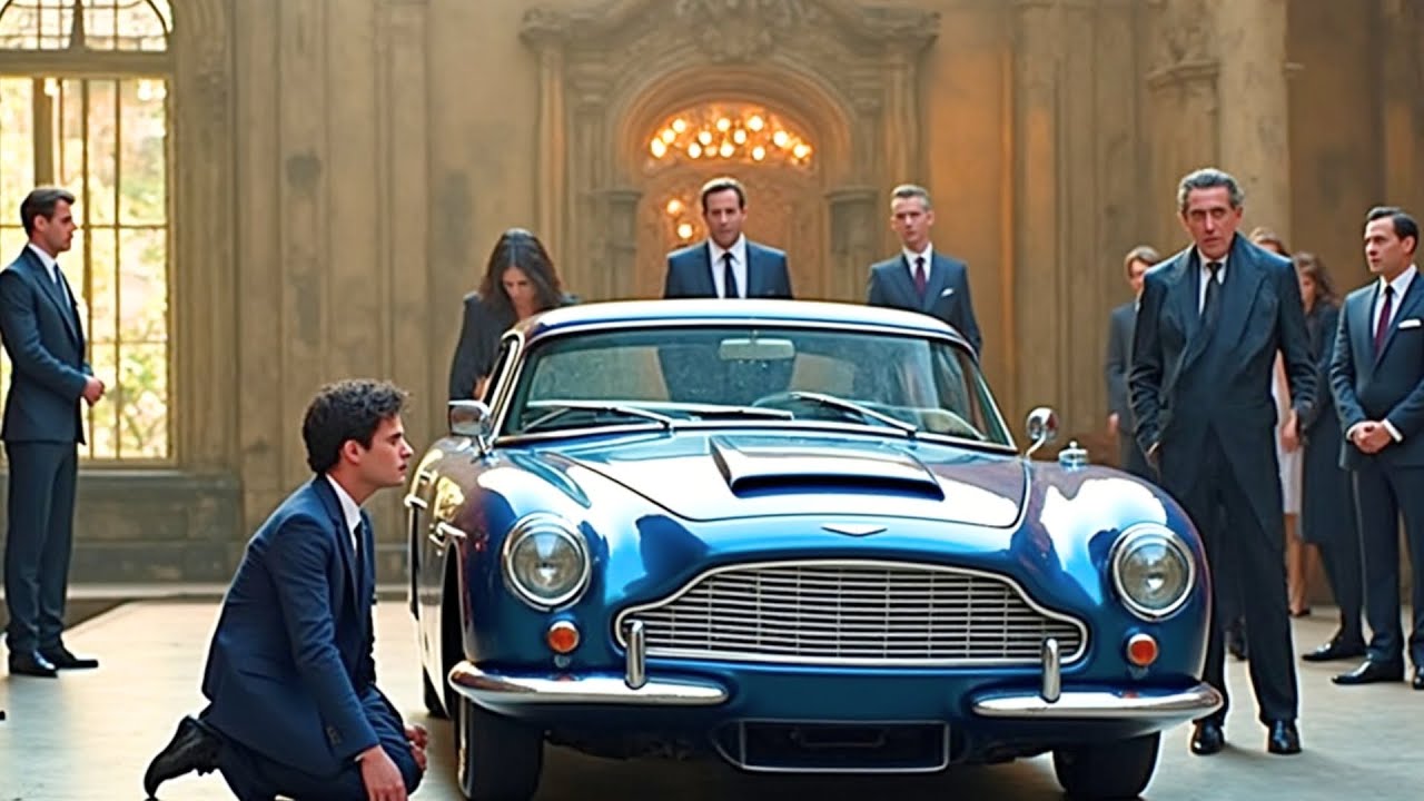 14 ESPECIALISTAS BRITÁNICOS ABANDONARON EL ASTON MARTIN DE LA CONDESA, APRENDIZ HUMILDE LO