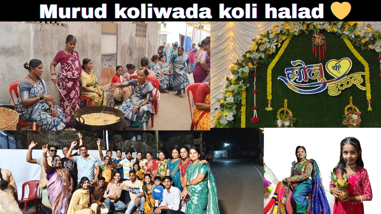 Sonu Tai chi halad | Murud koliwada. Aagri koli halad sohla 