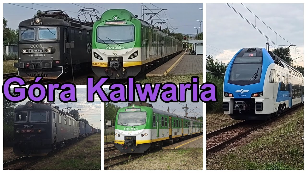 Pociągi w Górze Kalwarii 1
