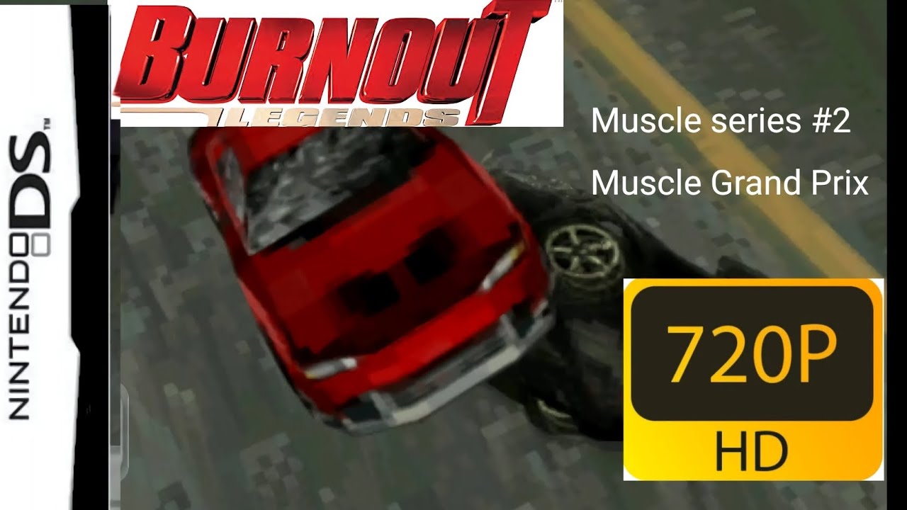 Burnout Legends Nintendo DS port Muscle series part 2  #burnoutlegends #gameplay #nostalgia #2005