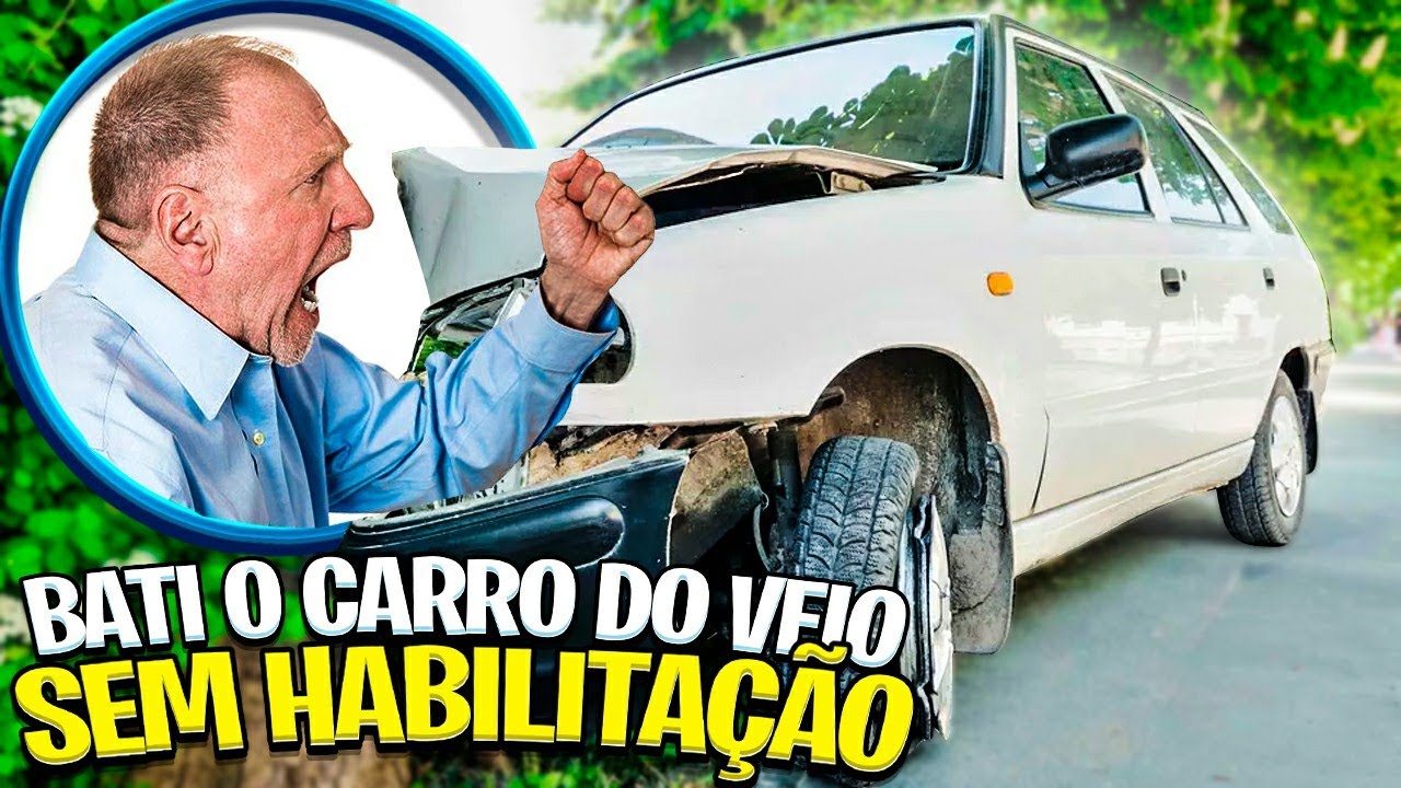 PEGUEI O CARRO ESCONDIDO DO VÉIO