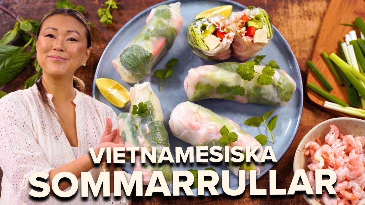 Jennie Walldéns förföriskt goda vietnamesiska sommarrullar