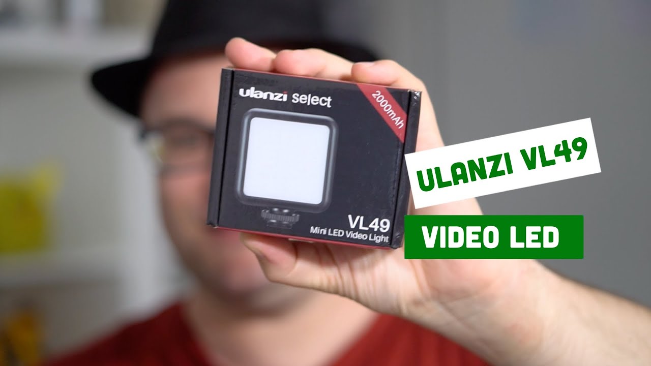 Ulanzi VL49 im Test - Kleine Videoleuchte f&uuml;r unterwegs