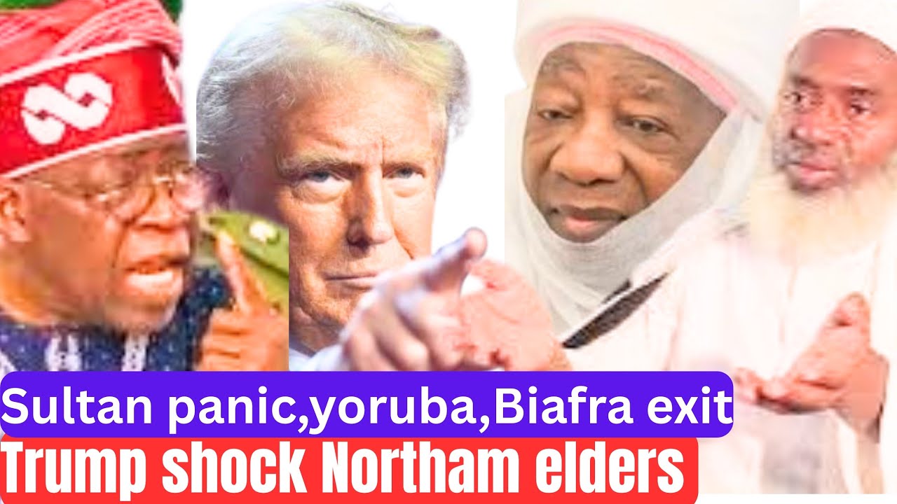 Yoruba Nation exit,Sultan breakdown in tear//beg Trump//Gum react//