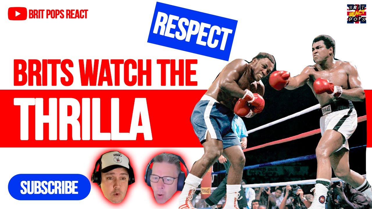 Ali v Frasier - Thrilla In Manilla (BRITS REACTION) Respect!!