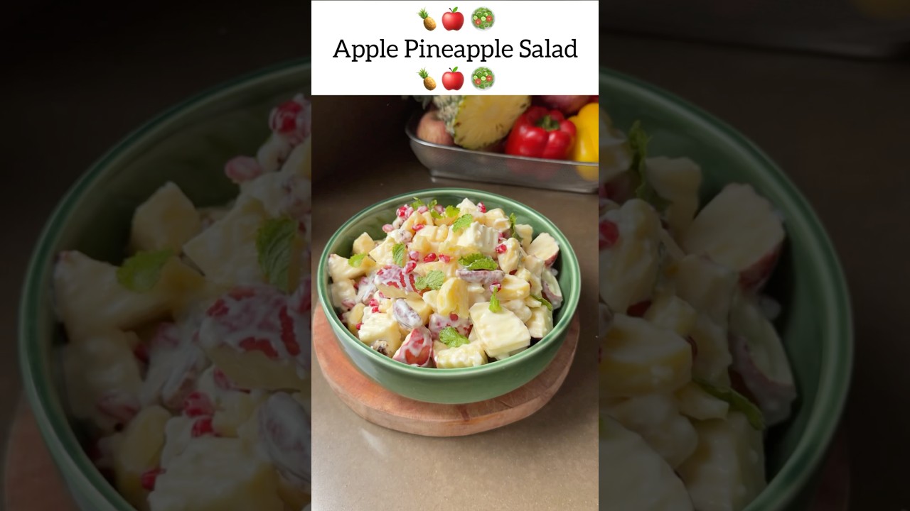 Pen Pineapple apple salad 