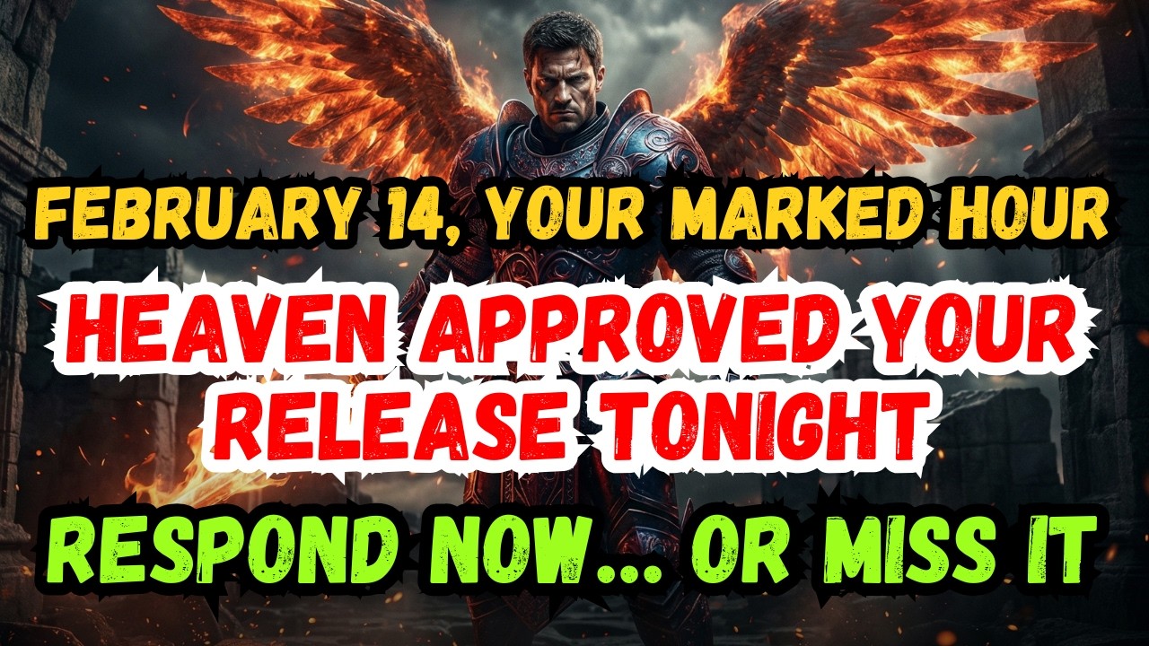 🟢 February 14th, this is the day and hour heaven marked for you. Archangel Michael says: God appro..