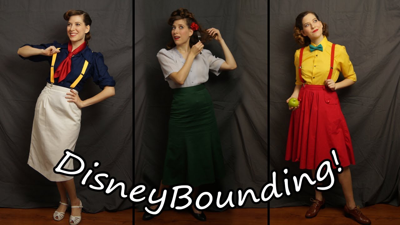 Disneybounding for a Week Vintage Style