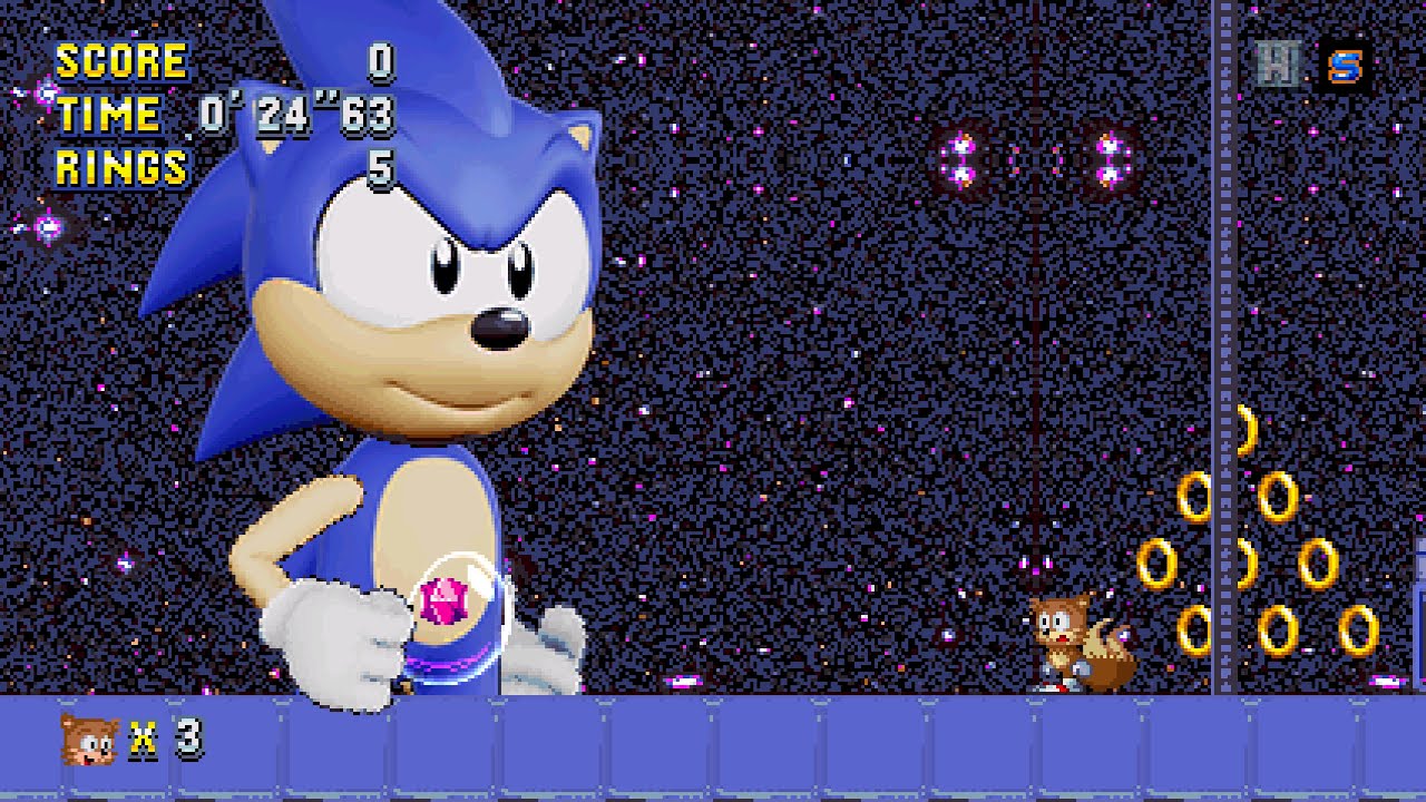 AoSTH Sonic Boss Fight Mania Plus Mod [Model Edition]