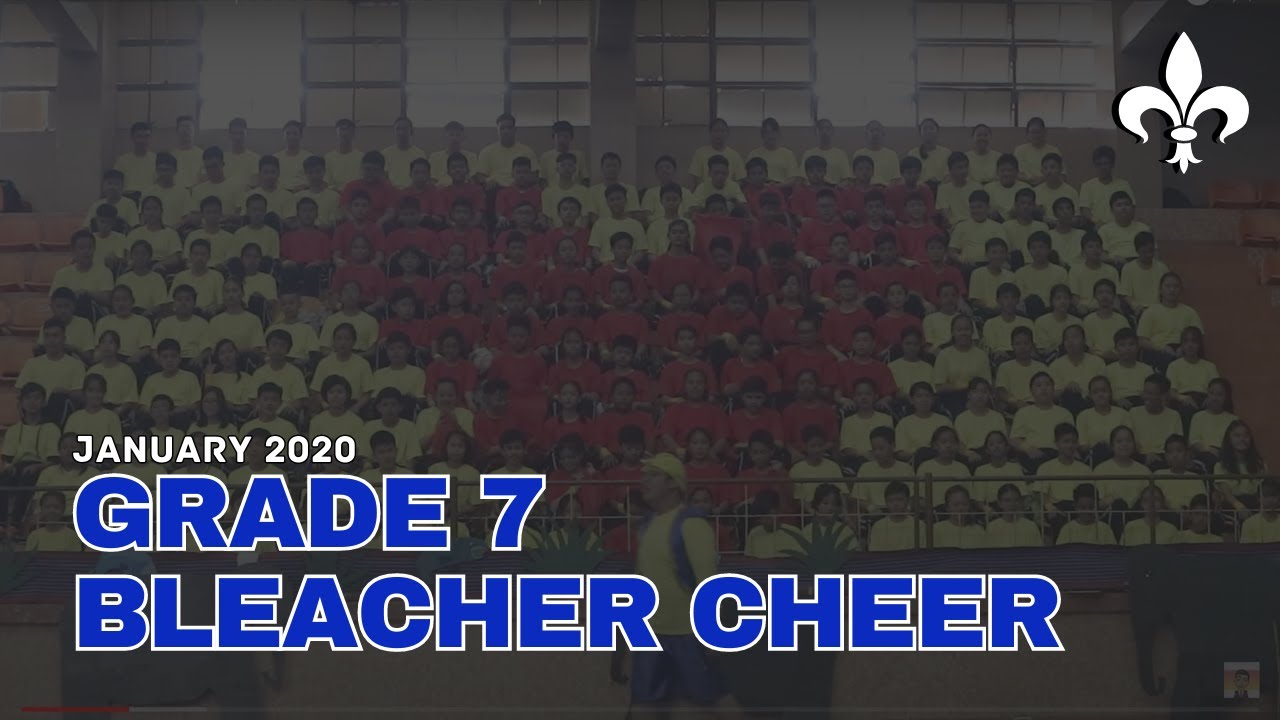 SLU Junior High School Bleacher Cheer 2020 (Grade 7)