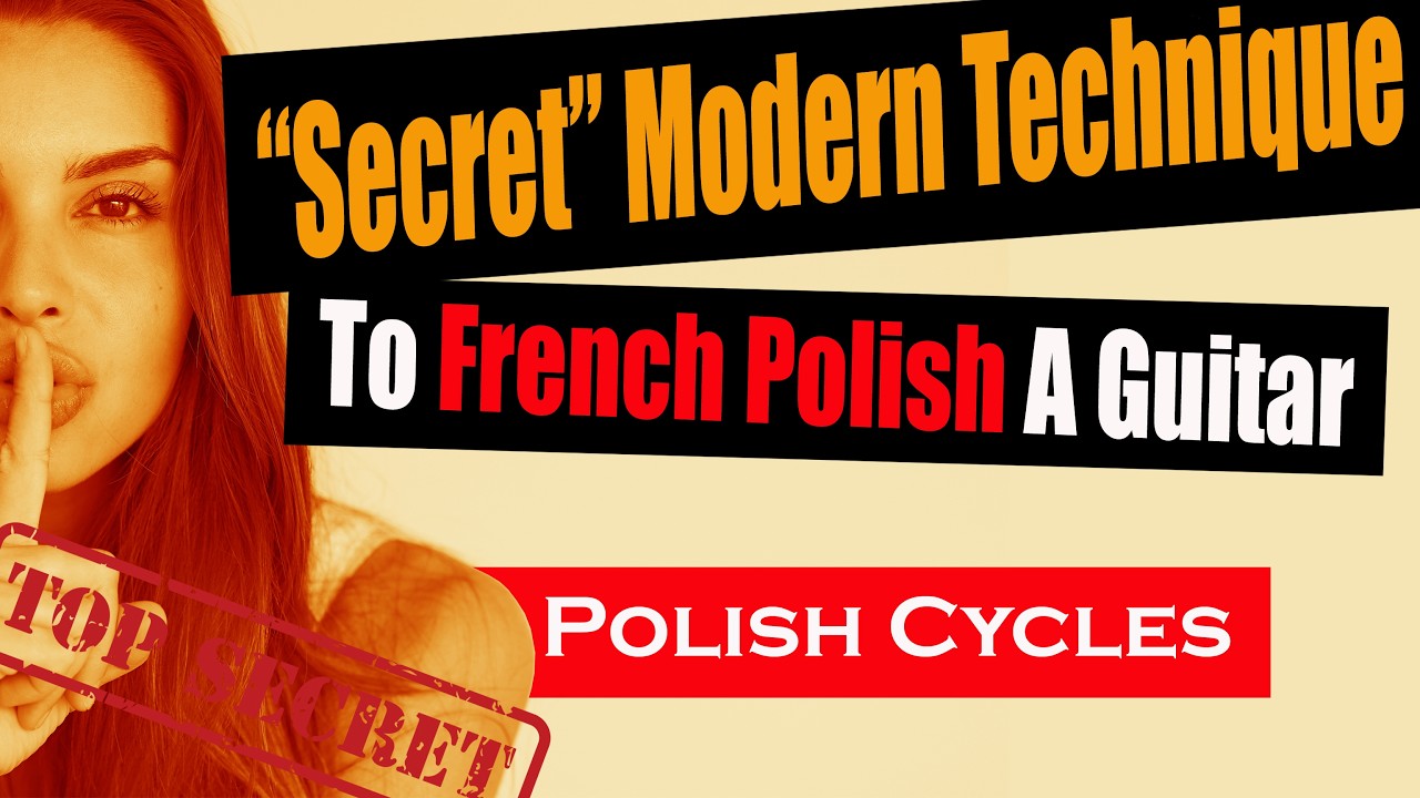 How To French Polish An Acoustic Guitar: Part 2 of 5 - Polishing